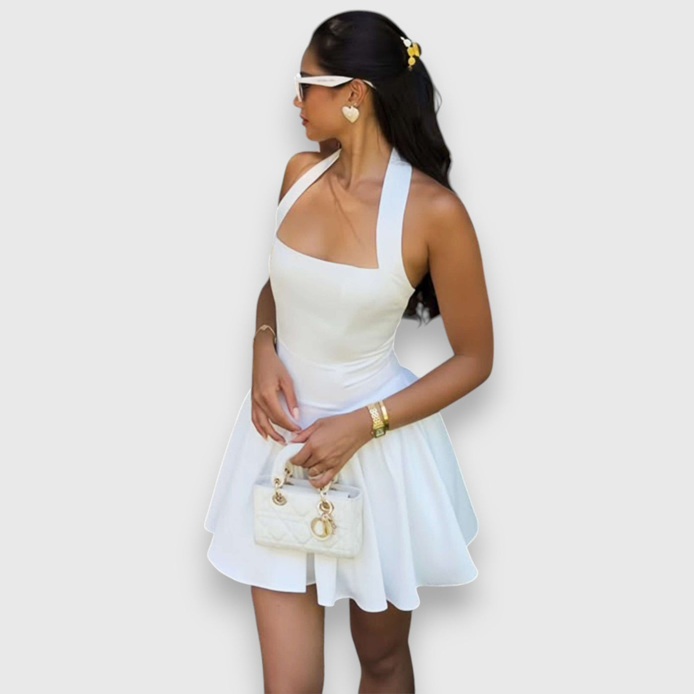 VIVARA /VESTIDO DE FALDA MINI