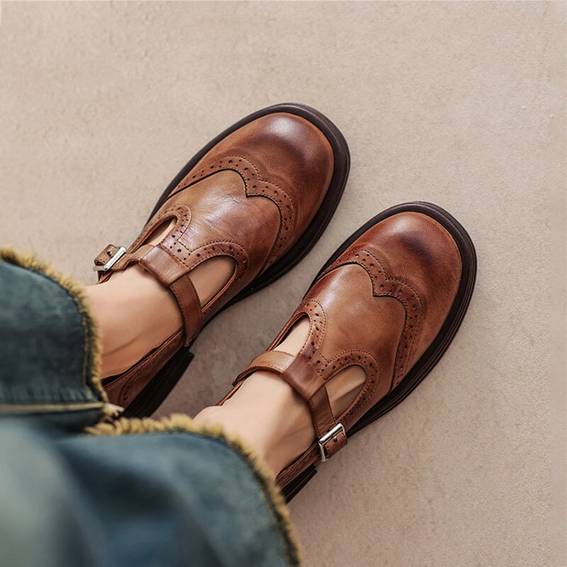 Ana | Zapato de cuero vegano elegante