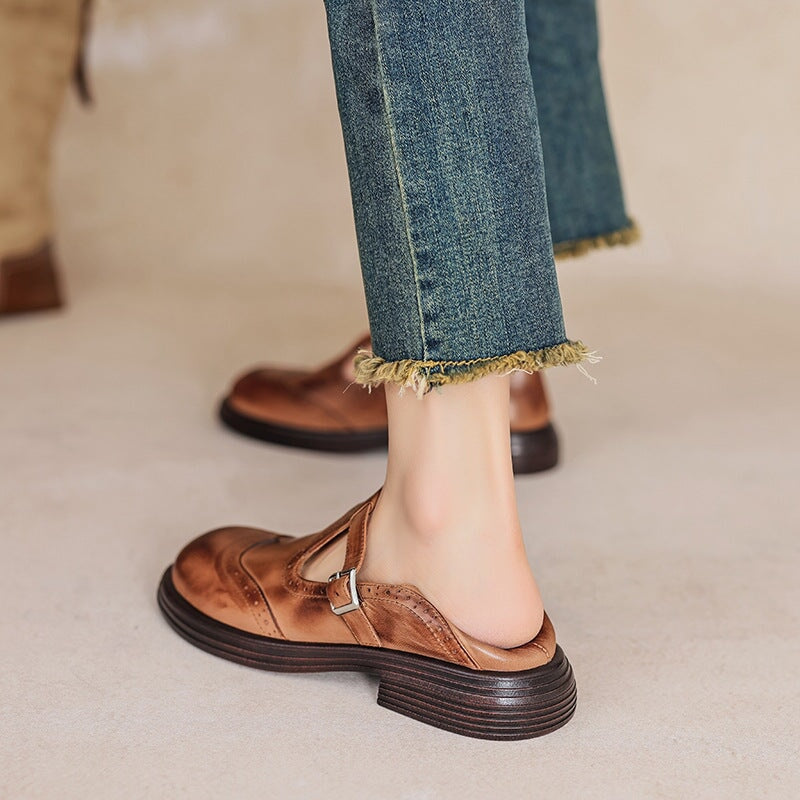 Ana | Zapato de cuero vegano elegante