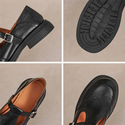 Ana | Zapato de cuero vegano elegante