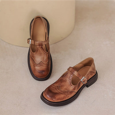 Ana | Zapato de cuero vegano elegante